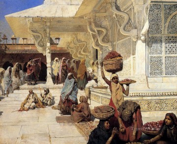 Festival En Fatehpur Sikri Arabian Edwin Lord Weeks Pinturas al óleo